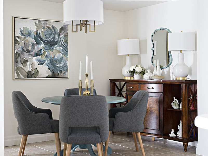 Dining Room Staging For Home Sale